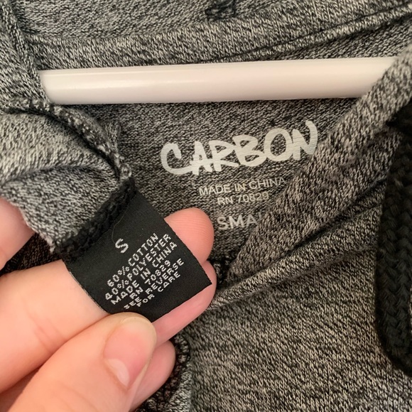 EUC CARON SHIRT W/HOOD SIZE S - Picture 7 of 7